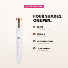 Load image into Gallery viewer, 4-in-1 Brown Liner Pen
