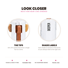 Load image into Gallery viewer, 4-in-1 Brown Liner Pen