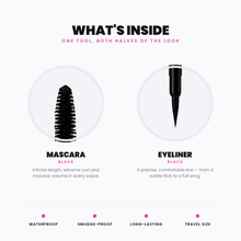 Load image into Gallery viewer, 2-in-1 Eyeliner Mascara Duo
