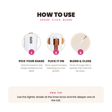 Load image into Gallery viewer, 4-in-1 Brown Liner Pen
