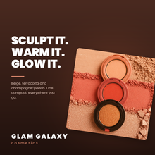 Load image into Gallery viewer, 3-in-1 Face Palette - Beige, Terracotta, Peach
